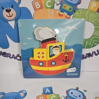 Drvena slagalica - Mornar 15 x 15 x 1,5 cm