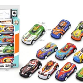 Set 4 mala autića u kutiji