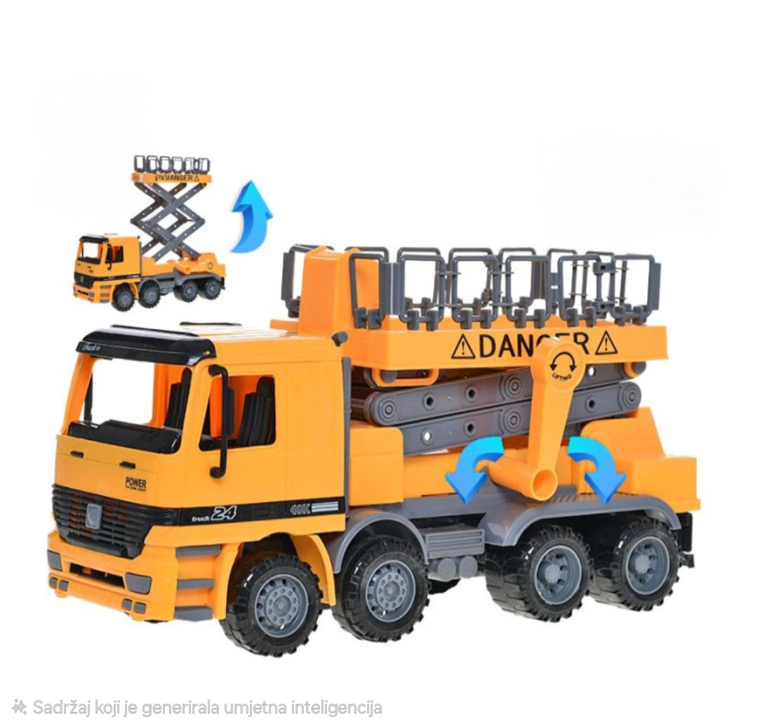 Građevinsko vozilo - platforma 33 cm