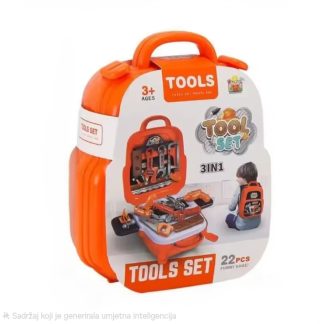 Set alata - ruksak-  22 dijelova