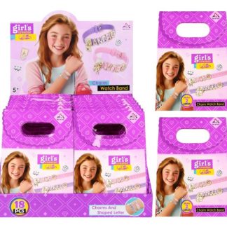 Set za izradu 2 narukvice sa slovima - 12 x 17 cm 18 kom ( 5+)