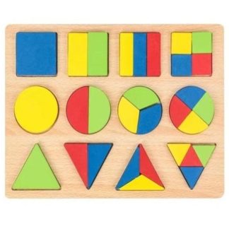 Drveni geometrijski oblici - 12 dijelova